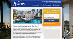 Desktop Screenshot of mullenixappraisalservice.com